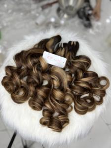 เครื่องต่อผมมนุษย์บริสุทธิ์จากเวียดนามผมเป็นลอนผมเป็นลอน - Product Image 6