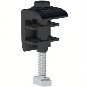 Abrazadera de Extremo IronRidge para Sistema de Montaje Solar 30-40MM Negra UFO-END-01-B1-US - Product Image 2