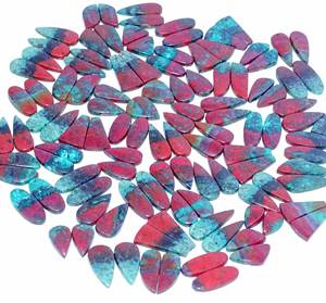 Natural Sonora Sunset Par de piedras preciosas sueltas Precio al por mayor Cabujón natural de alta calidad Piedra preciosa natural para uso Fabricación de joyas - Product Image 6