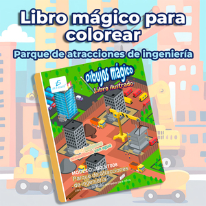 Libro Educativo Magico per Bambini con Puzzle da Colorare per l'Apprendimento - Product Image 2