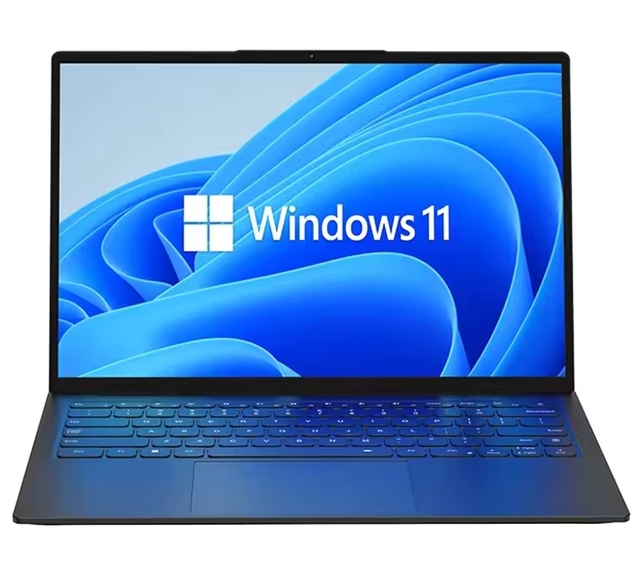 14 Inch Intel N3350 Laptop 8GB RAM 256GB SSD Windows 11 IPS Full HD Lightweight Notebook for Student Business Office Use