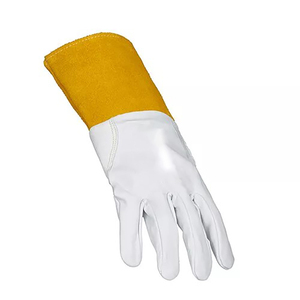 2025 gants en cuir de vachette fendu à manchette longue les plus populaires doux et résistants pour le soudage jardinage fête cycliste quotidienne faite au Pakistan - Product Image 2