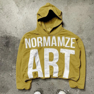 OEM Fit Custom Print logo <b>Men's</b> 100% Cotton Hoodies & Sweatshirts Full <b>Zip</b> <b>up</b> Plain Plus Size <b>Men's</b> Cropped Hoodies for <b>Man</b> - Product Image 4