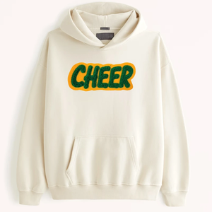 เสื้อฮู้ดดี้แฟชั่นผู้ชายสำหรับฤดูหนาว ขายส่ง พร้อมบริการออกแบบลายปักเชนิลล์ตามสั่ง ไซส์พื้นฐาน - Product Image 1