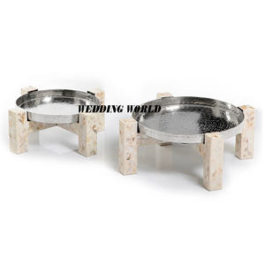 Ensemble de deux bol à chocolat avec support en bois Bol sucré fait à la main de belle qualité Classique Élégant Nouveau bol à chocolat - Product Image 6