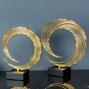 Sculpture métallique moderne avec une excellente finition, faite à la main et écologique, personnalisable pour la maison, le bureau, les hôtels et les galeries - Product Image 2