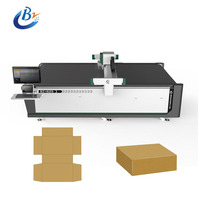 Máquina de Corte Vibratoria CNC Multifuncional para Etiquetas de Cartón con Logotipo, Plotter de Mesa Plana para Cajas de Pizza