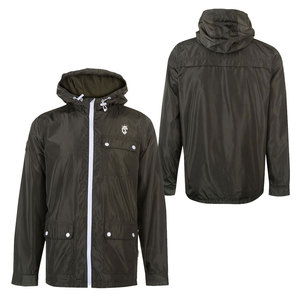 Chaqueta impermeable de color sólido con capucha personalizada para hombre, suministro directo de fábrica, impermeable para invierno a precio mayorista - Product Image 4