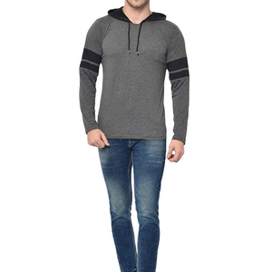 Men's Winter Zipper Pullover Hoodie 100% Cotton Oversized Fleece Casual Streetwear Fashion <b>Hip</b> Hop Workout Top - Product Image 2