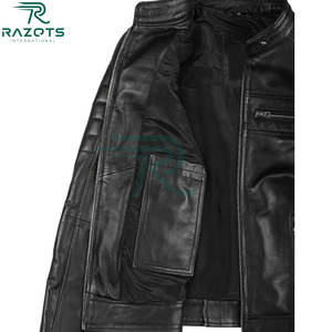 Nouvelle conception, fabrication sur mesure, vente en gros, veste en cuir pour femmes, veste en cuir lourd sur mesure avec couleurs personnalisées - Product Image 4