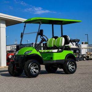 Carrito de Golf Eléctrico de Primera Calidad con Controles Sencillos, 4 y 8 Plazas, con Caddie Trasero, Alcance de 90 km, Certificado EEC DOT, Ideal para Retiro - Product Image 1