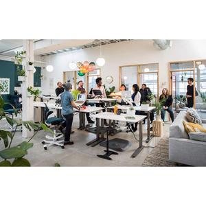 SMARTDESK X Office Modern Minimalist Ergonomic <b>Computer</b> Table Steel and Wood for Bedroom or Workspace Home Office Furniture - Product Image 3