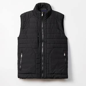 Personalizable cremallera negro firma chaqueta de los hombres de invierno estilo de la calle sin mangas ropa de nieve tallas XS 6XL directo del fabricante - Product Image 1