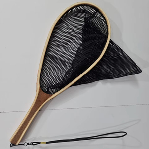 ตาข่ายซิลิโคนพับได้79.5ซม. ตาข่ายประมงพร้อมสวิตช์ล็อกสายพานคลิปหนีบเข็มขัด N02ตกปลาเทราต์ - Product Image 1