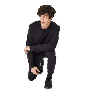 Ensemble de joggings de fitness personnalisés de haute qualité pour hommes T-Shirt à manches longues Survêtement grande taille Vêtements de sport d'automne à quantité minimale de commande bas - Product Image 5