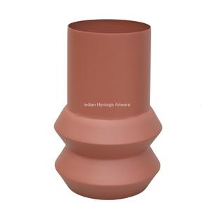 Jarrón de Hierro de Diseño Costero Moderno para Decoración del Hogar y Eventos de Boda - Marca IHA Modelo IHA24022 Lugar de Origen IN;34648 Venta al por Mayor - Product Image 1