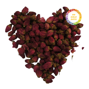 Capullos de rosa secados naturalmente, ideales para mezclar en té, baños relajantes, decoración DIY, uso doméstico o como regalo. - Product Image 1