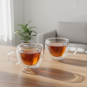 Vaso de Vidrio de Borosilicato de Doble Pared 3306344-0.18, 180 ml, Resistente al Calor, Gran Oferta - Product Image 2