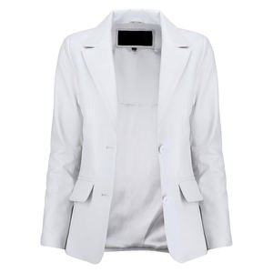 Chaqueta de cuero TESSUTO para mujer, chaqueta de cuero de piel de cordero auténtica a la moda para mujer, chaqueta de cuero de vaca auténtica para mujer - Product Image 2