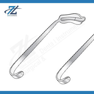 Plaque à langue Kilner Dott, manuelle, réutilisable, en acier chirurgical inoxydable, pour tube endotrachéal, rainure moyenne, instruments fabriqués au Pakistan - Product Image 2