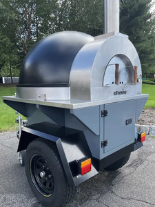 ilFornino Wood Fired <b>Concession</b> <b>Trailer</b> - 9FT x 4FT with Grande G-Series Oven - Product Image 1