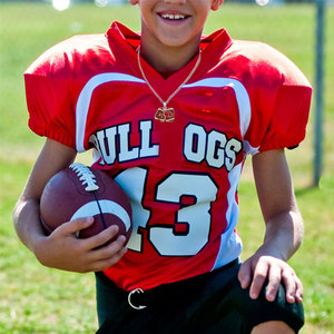 Collar de Moda Personalizado de Acero Inoxidable 316L, Joyería Fina, Collar de Béisbol para Niños - Product Image 2