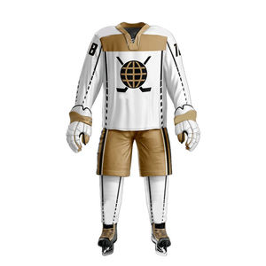 Logotipo de diseño de alta calidad Jersey de hockey sobre hielo Juego deportivo personalizado Uniforme de hockey sobre hielo - Product Image 3