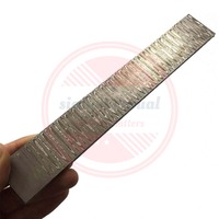 Barre de billette en acier de Damas forgé à la main billette en acier de Damas faite à la main pour couteau