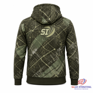 Sudadera con capucha y cremallera personalizada estilo urbano, estampado de mapa urbano, venta al por mayor, con cremallera completa, logotipo OEM, chaqueta de forro polar, ropa. - Product Image 2