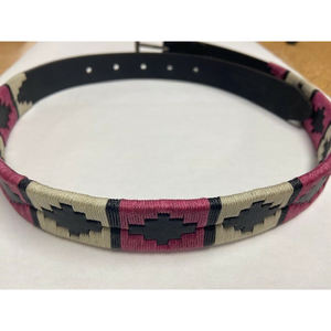 Ceinture en cuir personnalisée avec broderie de légumes, ceinture polo de loisirs, ceinture en cuir véritable gaufrée, ceinture de sport personnalisée pour hommes, service OEM - Product Image 2