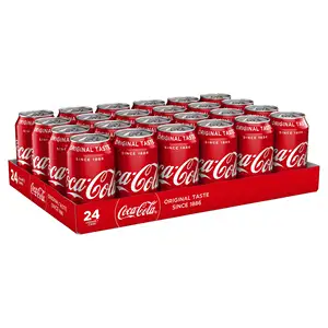 Coca Cola asli, 24x150ml, 330ml Spirit 330ml Fanta 330ml kaleng minuman lembut dingin/botol pepsi cola dapat 330ml