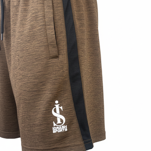 Ensemble t-shirt et short 2 pièces en coton 100% pour hommes, logo brodé personnalisé, streetwear confortable, ensembles courts - Product Image 6