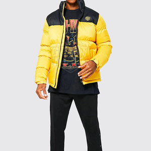 High Quality Eco-Friendly Breathable Casual Puffer <b>Winter</b> <b>Jacket</b> for <b>Men</b> with Stand Collar and Front Logo for <b>Sale</b> - Product Image 5