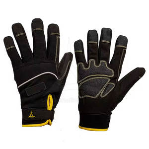 Guantes Mecánicos de Alta Calidad, Guantes de Seguridad de Cuero y Neopreno, Hechos a Medida, Libres de Silicona, Estériles y Cómodos - Product Image 1