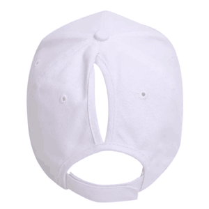 Gorra de Béisbol con Abertura Trasera para Cola de Caballo, Logotipo Personalizado, Moda para Hombre y Mujer, Algodón Puro Transpirable, Bordado 3D, Cuatro Estaciones - Product Image 3