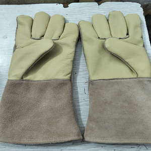 Guantes de seguridad resistentes a los cortes de cuero de vaca - Product Image 1