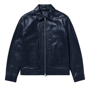 High Quality Custom Cowhide Leather <b>Jacket</b> for Motorbikes New Fashionable Formal Style Original Logo Front Placement for Spring - Product Image 1