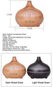 OEM Latest Round Humidifier Aroma <b>Diffuser</b> Quiet Ultrasonic Cool Mist Essential <b>Oil</b> <b>Diffuser</b> USB Portable Desktop Air Humidifier - Product Image 5