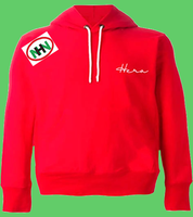 Veste d'hiver tricotée surdimensionnée pour homme, personnalisée, à capuche, épaisse, de créateur, matelassée, rembourrée de coton de mouton, grande taille, en polaire brillante