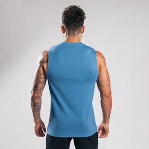 Débardeur Stringer en coton de haute qualité pour hommes à vendre Chemise musculaire avec logo personnalisé OEM - Product Image 5
