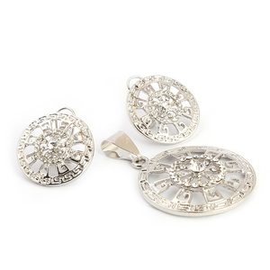 Women's Fancy <b>Locket</b> Set - Silver - Product Image 1
