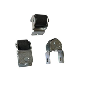 Soporte Giratorio de Plástico para Muebles con Rueda de Goma, Rueda Giratoria Ajustable, Herraje de Montaje con Capacidad de Carga de 40 kg para Base de Cajón de Gabinete - Product Image 6