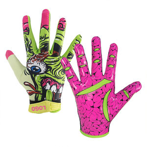 Fast Go Impex Supply Meilleur matériau Tailles adultes Football Pro Rugby Gants de football américain Paume collante antidérapante - Product Image 6