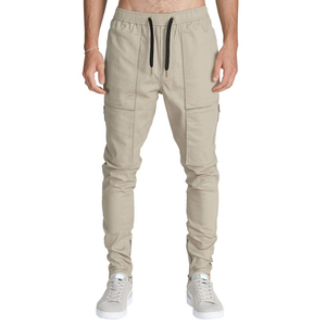 Comprar a granel OEM botón personalizado detallando pantalones Cargo Streetwear pantalones Cargo 100% algodón pantalones Cargo Hombres - Product Image 4