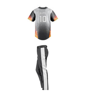 Uniforme de Béisbol para Hombre de Diseño Personalizado y Calidad Premium en Venta, Nuevo Estilo, Color Sólido, Uniformes de Béisbol en Oferta - Product Image 2