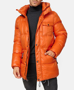 Veste matelassée pour homme en fourrure de mouton respirante, nouvelle collection, couleur personnalisée, style streetwear tendance, fermeture éclair - Product Image 4