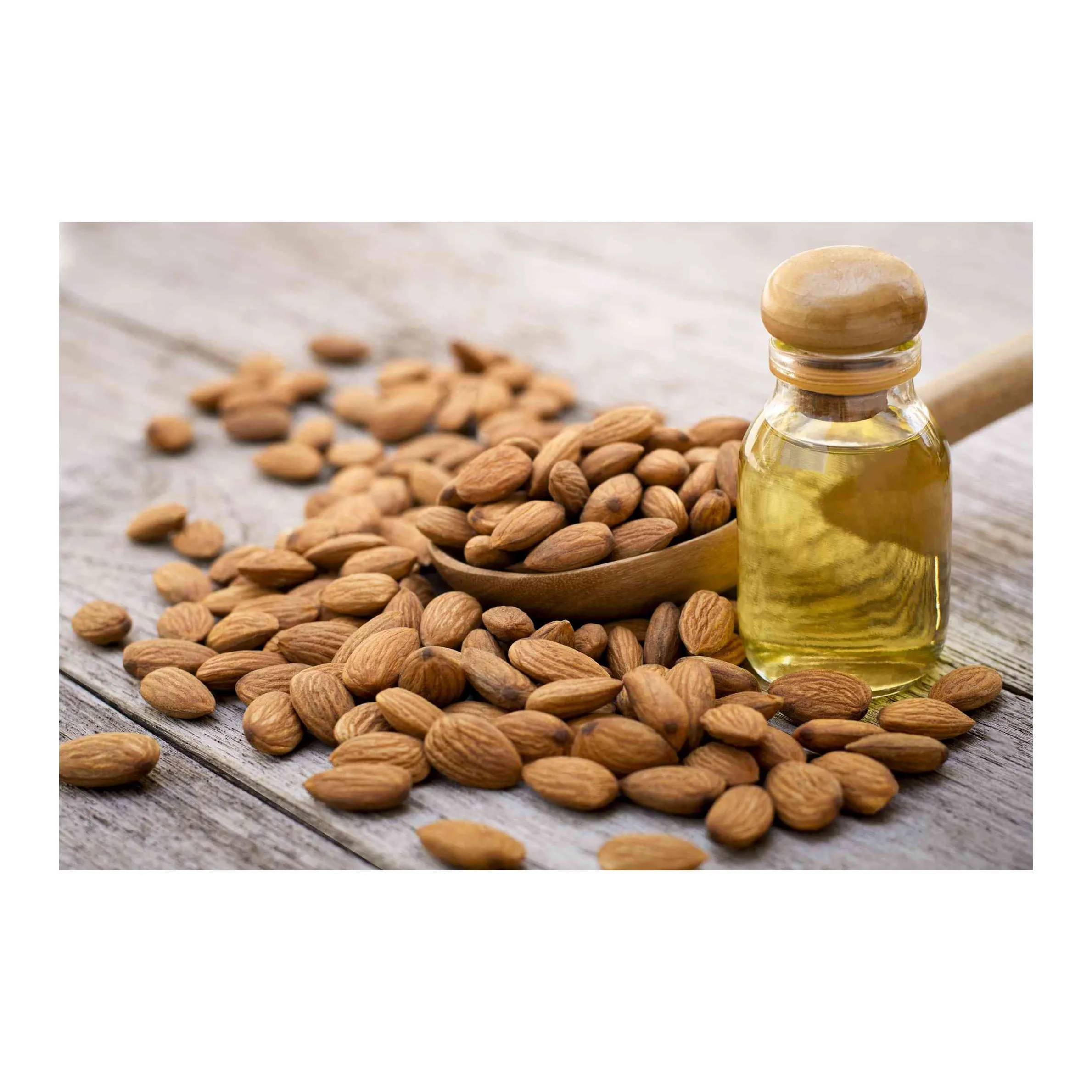 Minyak Almond manis murni untuk perawatan kulit, pasokan sampel gratis 30ml harga besar