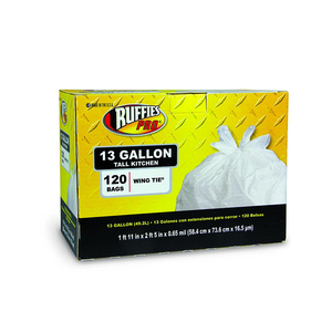 ถุงขยะครัว Ruffie 13 แกลลอน ราคาถูก สั่งซื้อจำนวนมาก ทนทาน มีเชือกรูด ปิดสนิท จัดส่งได้รวดเร็ว - Product Image 2