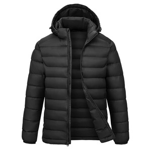 Chaqueta Acolchada de Diseñador de Lujo Extra Grande para Hombre, Chaqueta de Plumón de Alta Calidad con Logotipo Personalizado Informal en 3D, Chaqueta Acolchada con Capucha para Hombre - Product Image 1