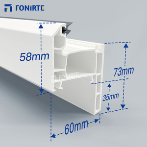Offres Spéciales nouveau design Algérie série prix de gros UPVC/PVC fenêtre porte profil extrusion plastique fabricant en Chine - Product Image 3